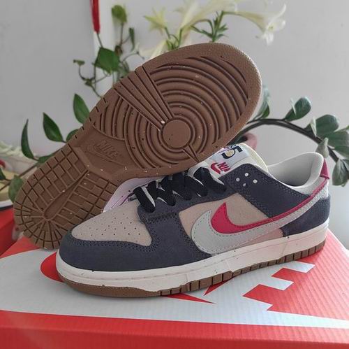 Cheap Nike Dunk Low Dark Grey Double Swoosh Shoes Unisex-99